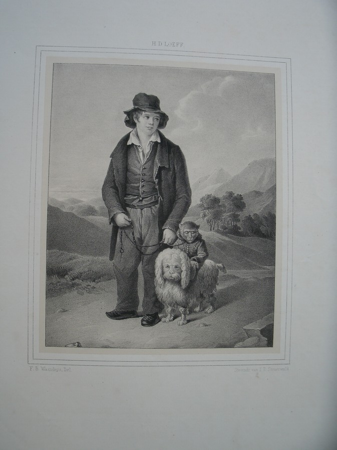 antique print (prent). - H.D. Loeff.