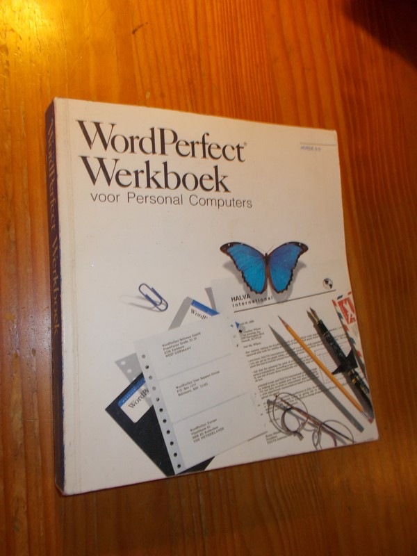red. - Wordperfect werkboek voor personal computers. Versie 5.0