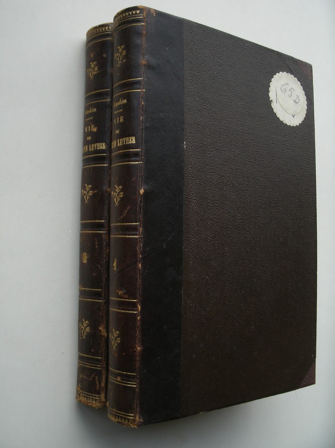 AUDIN, J.M.V., - Histoire de la vie, des ecrits et des doctrines de Martin Luther.