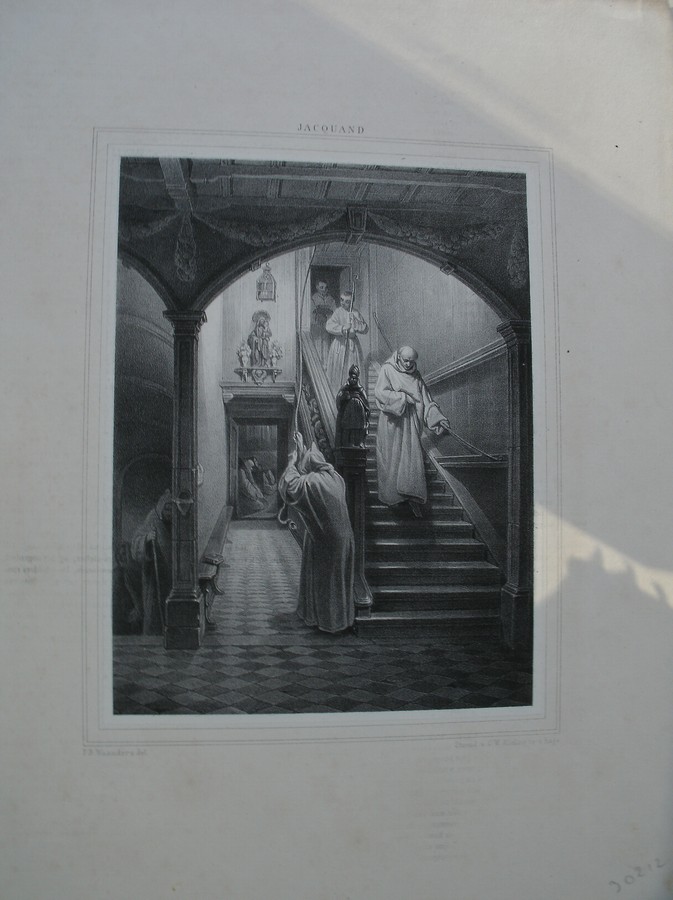 antique print (prent). - Jacquand.