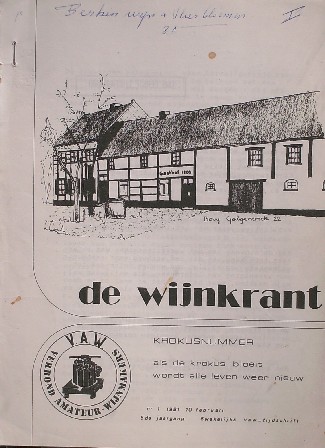 red. - De wijnkrant. 1981.