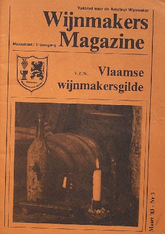 red. - Wijnmakers magazine. Vakblad voor de amateur wijnmaker.