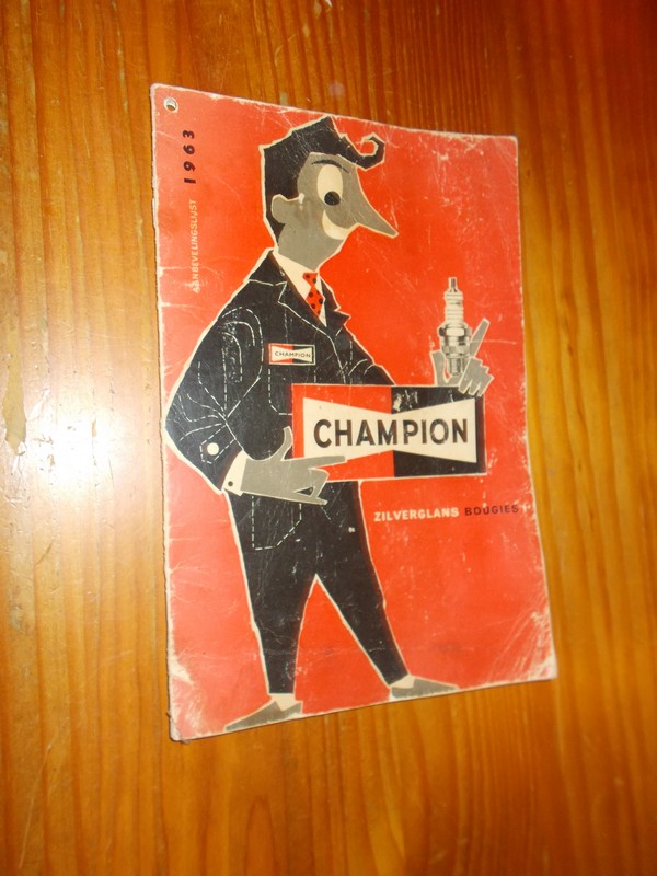 red. - Champion zilverglans bougies.