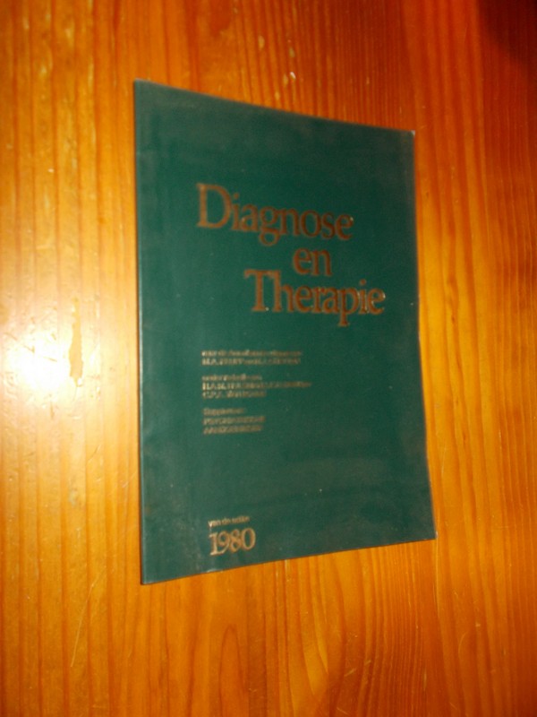 HULSMANS, H.A.M. (E.A.), - Diagnose en therapie 1980. Supplement psychiatrische aandoeningen.