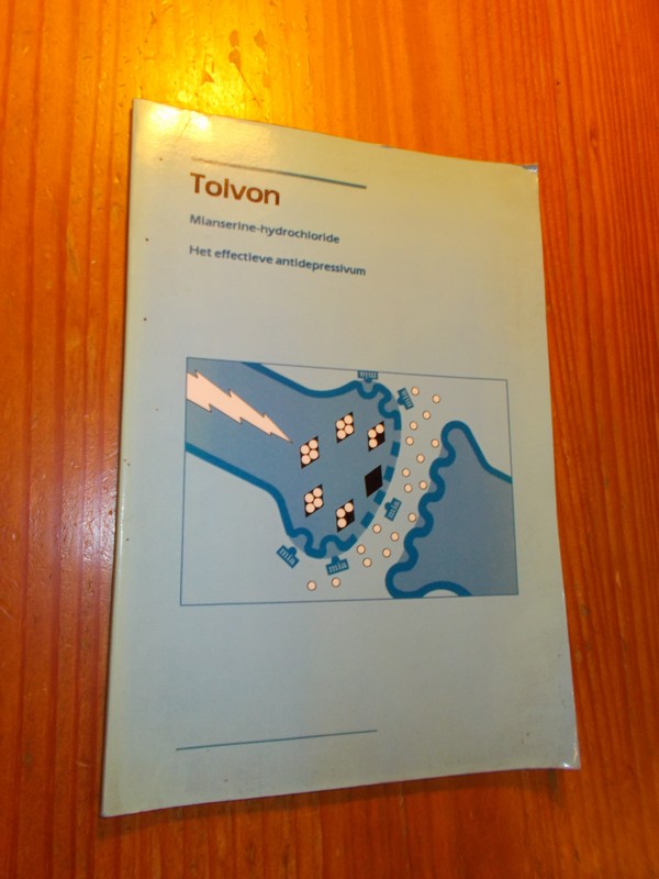 red. - Tolvon. Mianserine hydrochloride. Het effectieve antidepressivum.