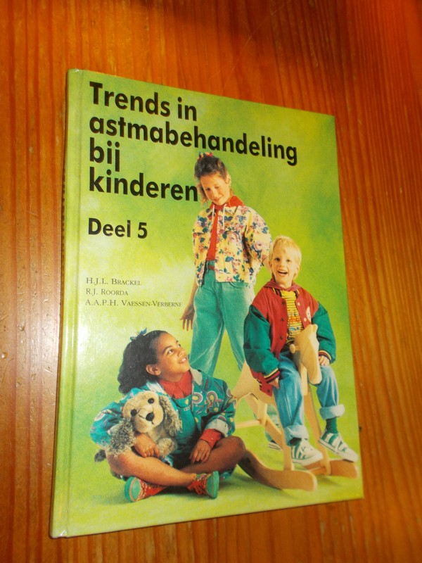 BRACKEL, H.J.L. (E.A.), - Trends in astmabehandeling bij kinderen. Deel 5.