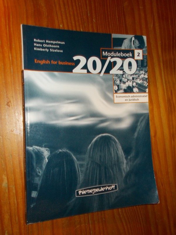 HEMPELMAN, ROBERT (E.A.), - 20/20. English for business. Moduleboek 2.