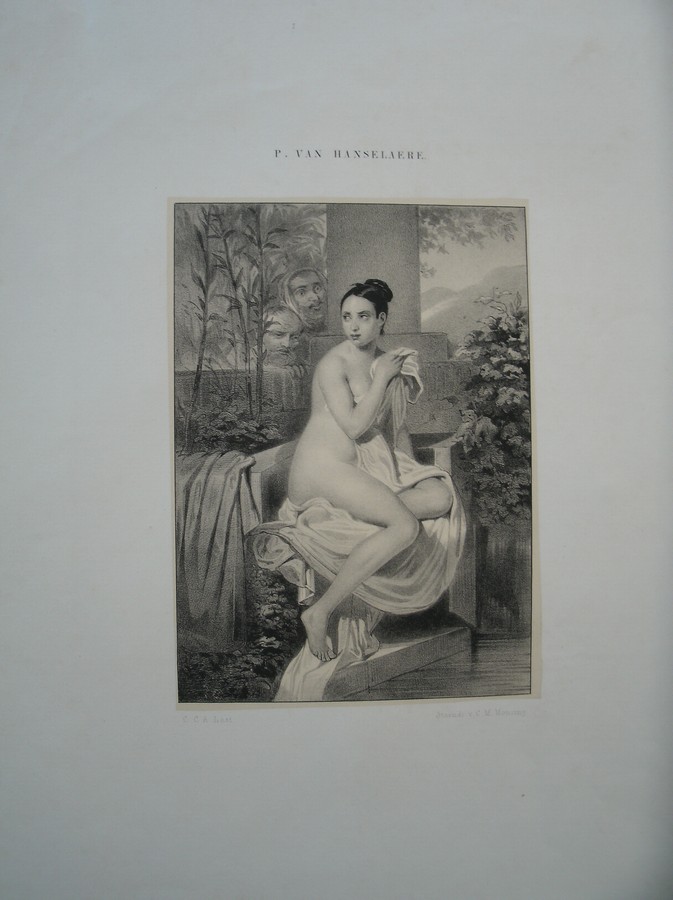 antique print (prent). - P. van Hanselaere.