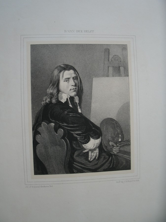 antique print (prent). - B. van der Helst.