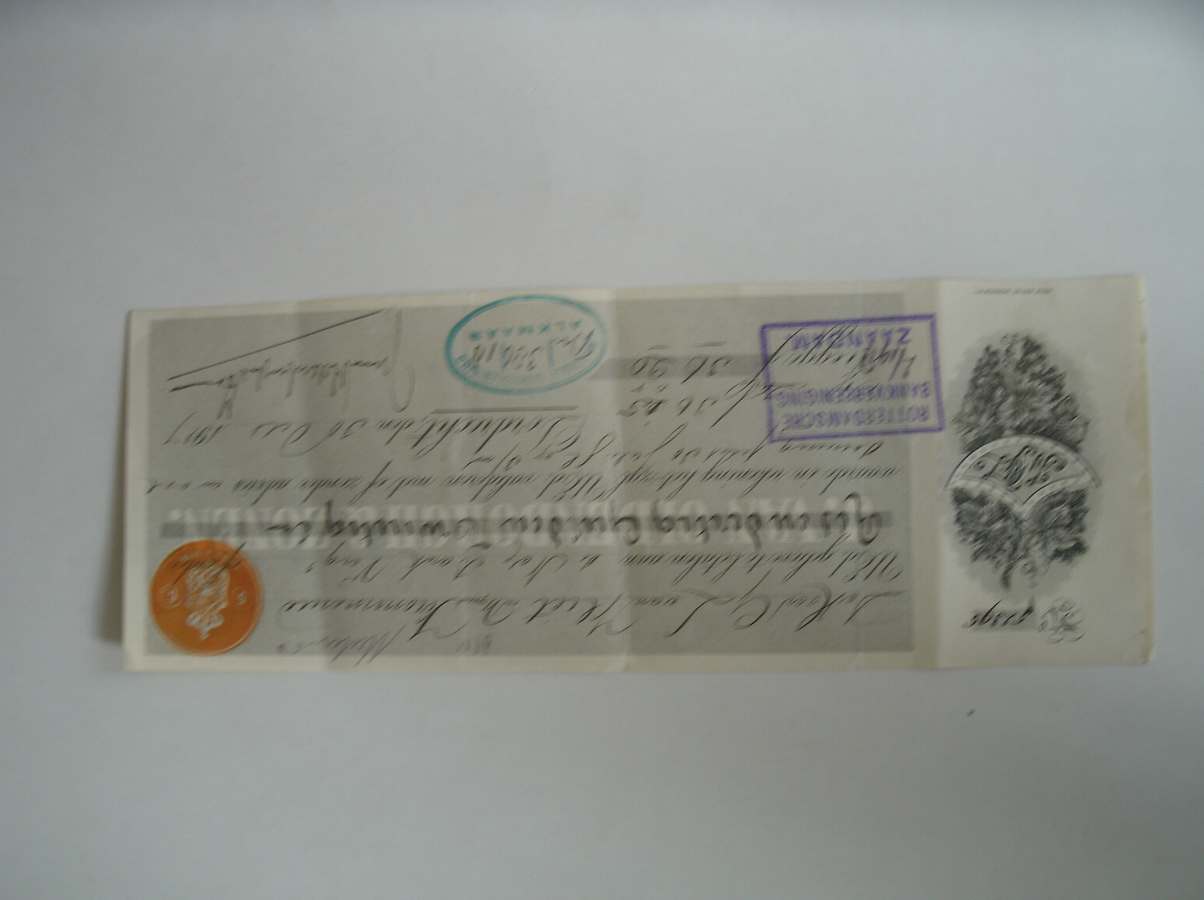 (genealogie, zaanstreek). - De Heer G.L. van Vliet, Krommenie. Te betalen aan de nationale bankvereniging.