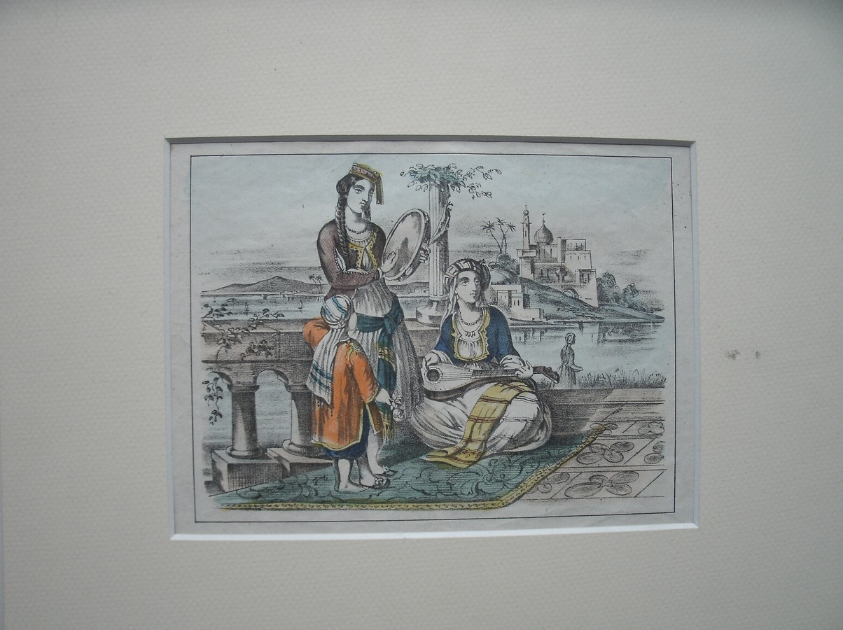 antique print (prent). - L`Algerie.