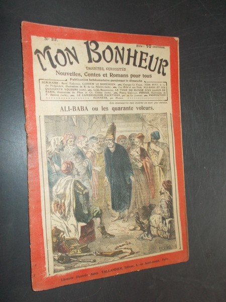 TALLANDIER, JULES (ed.), - Mon Bonheur. Varietes, curiosites, nouvelles, contes et romans pour tous.