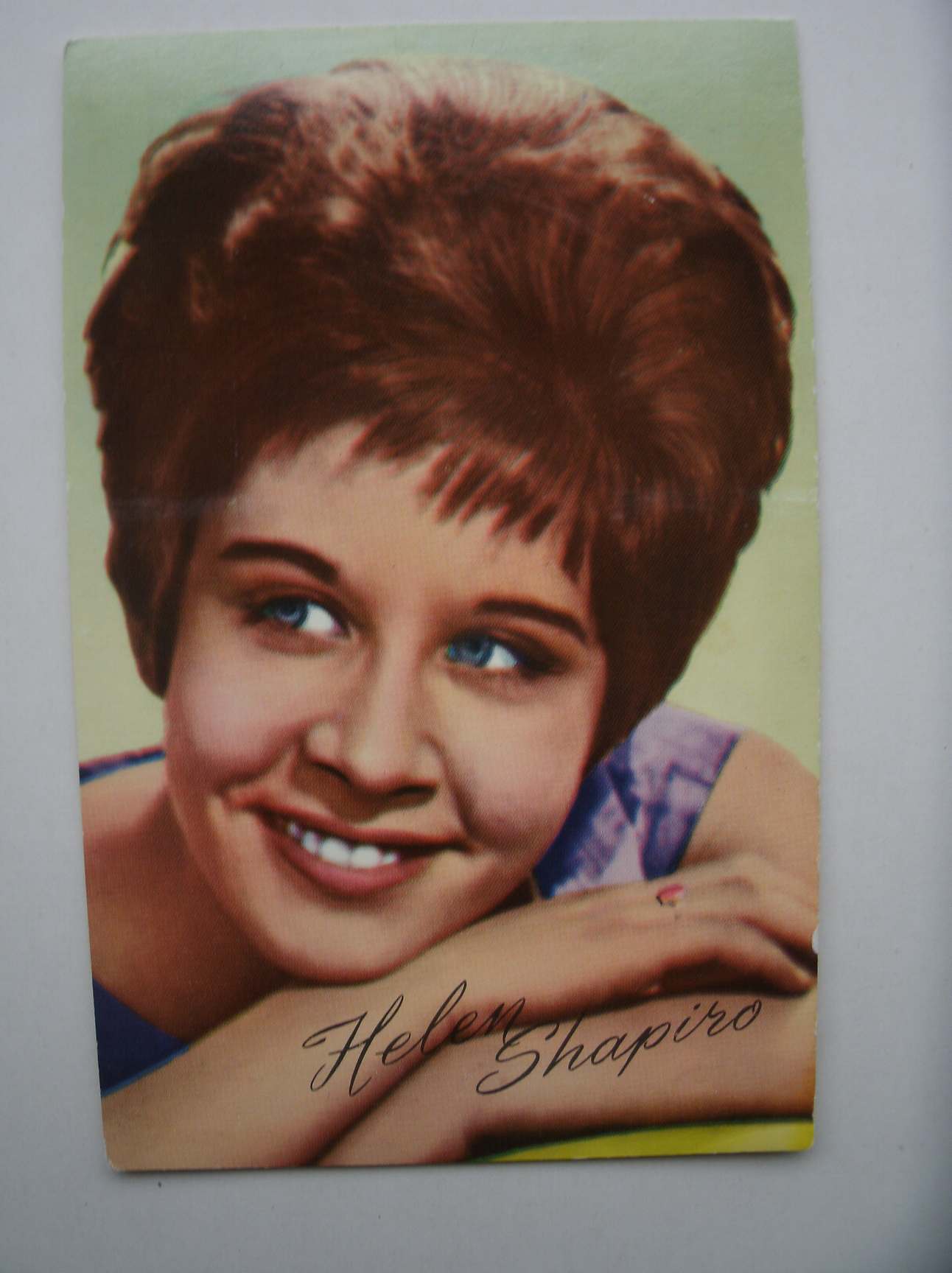 postcard. ansichtkaart. postkarte. - Helen Shapiro.