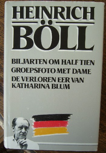 BOLL, HEINRICH, - Biljarten om half tien. Groepsfoto met dame. De verloren eer van Katharina Blum.