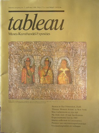red. - Tableau. Fine arts magazine. Tijdschrift voor beeldende kunst en antiek.