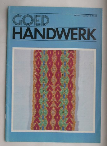 red. - Goed Handwerk. Tijdschrift.