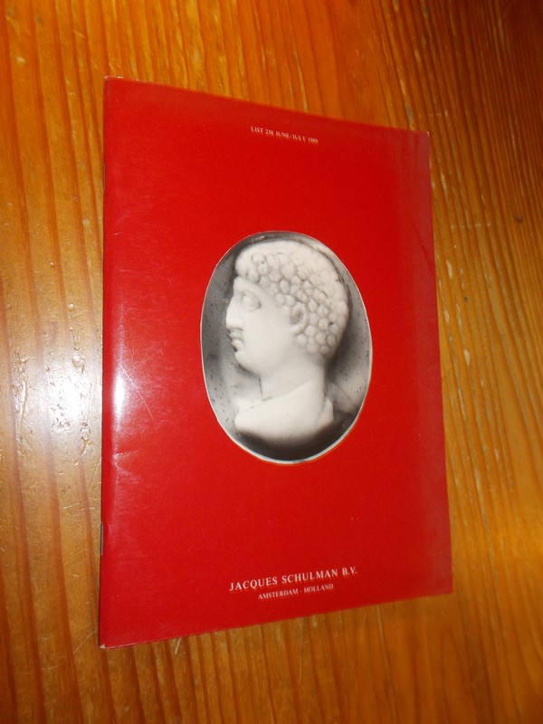 red. - Jacques Schulman. Fixed Price List.