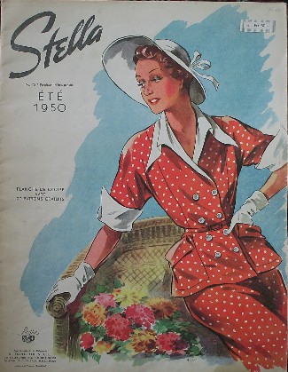 red. - (Mode). Stella. Ete 1950.