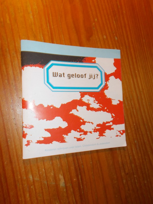 UITERT, L. VAN (RED.), - Wat geloof jij ?