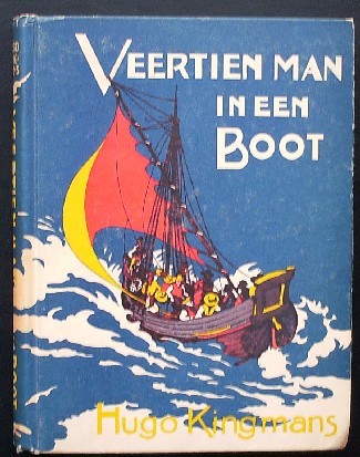 KINGMANS, HUGO, - Veertien man in een boot.