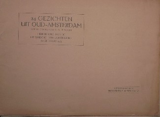 HOOFT, C.G. 'T, - 24 gezichten uit Oud-Amsterdam.