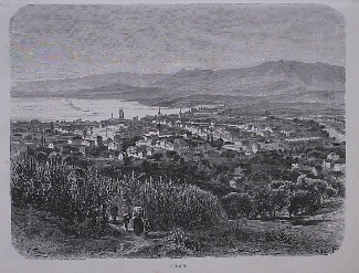 antique print (prent). - Zurich.