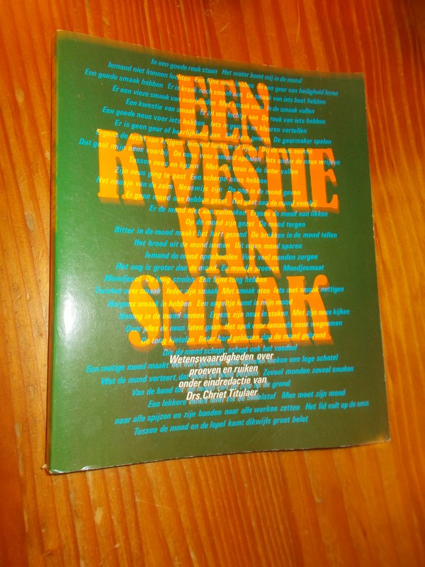 TITULAER, CHRIET (RED.), - Een kwestie van smaak.