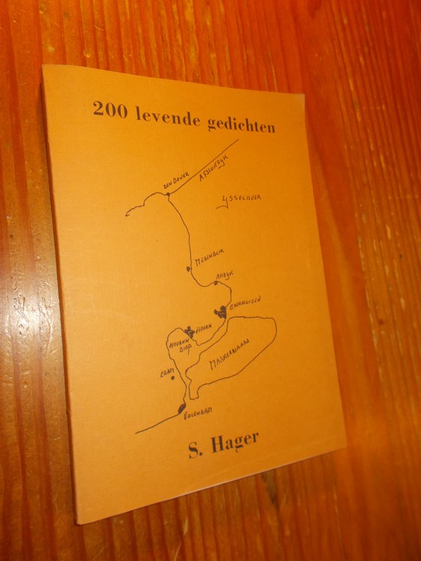 HAGER, S., - 200 levende gedichten.