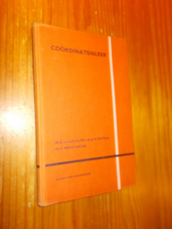 LUDOLPH, G.L. (E.A.), - Coordinatenleer.