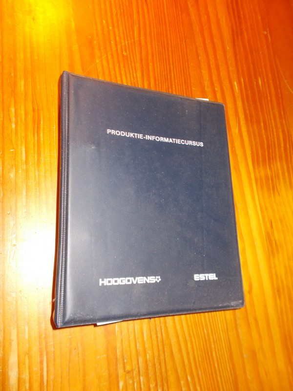 red. - Produktie informatie cursus Hoogovens IJmuiden.