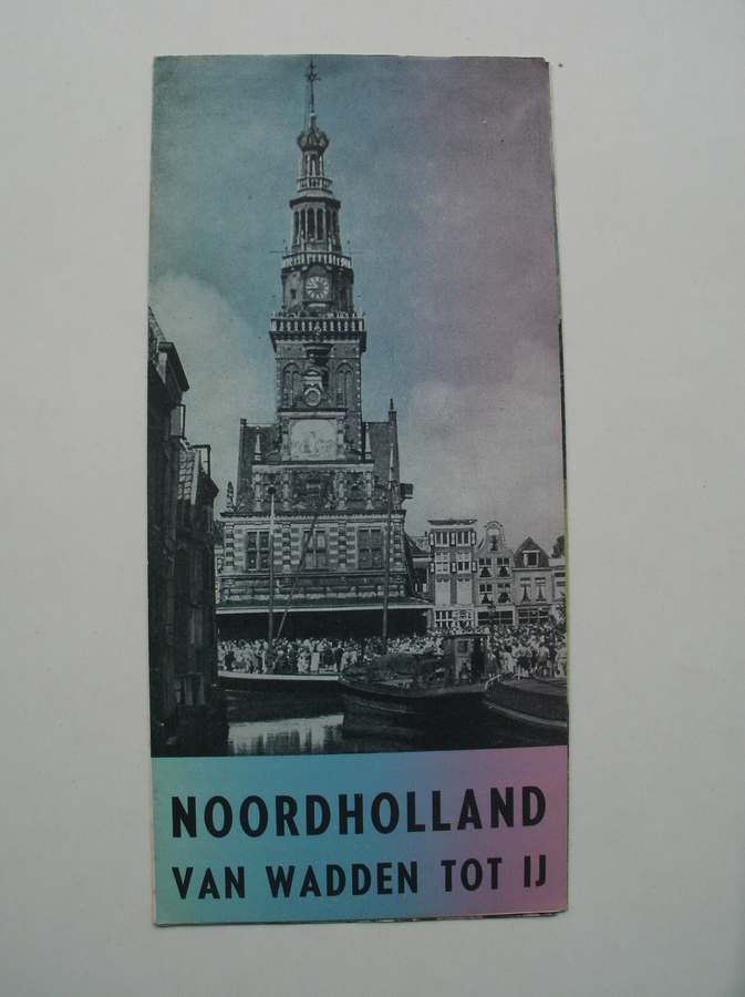 red. - Noord Holland van wadden tot IJ.