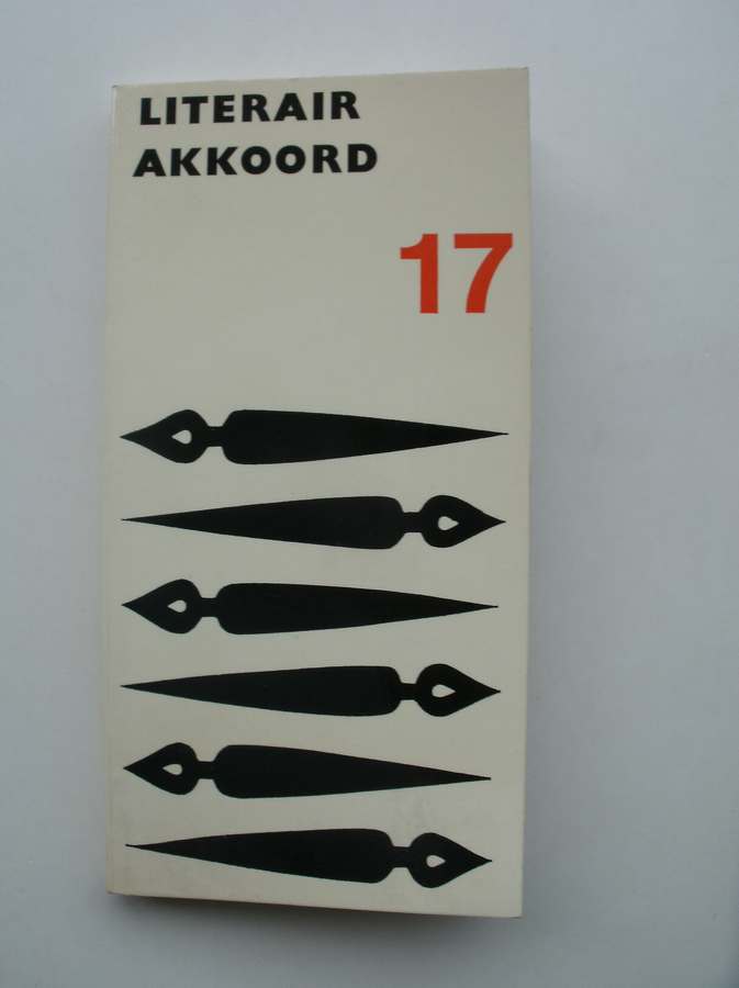 red. - Literair akkoord. 17.