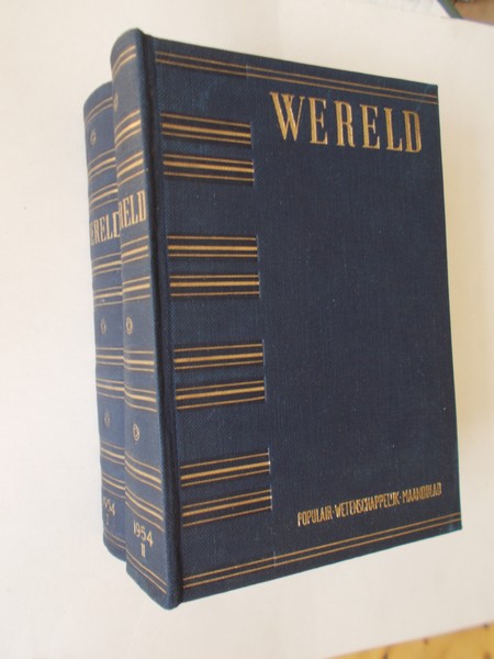red. - Wereld. Populair wetenschappelijk maandblad. 1954.
