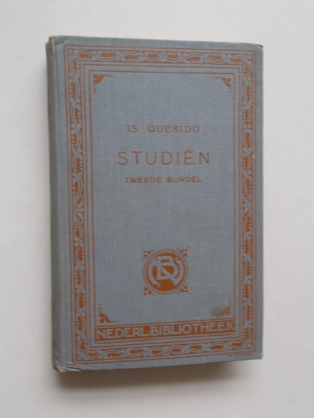 QUERIDO, IS., - Studien. 2e bundel.