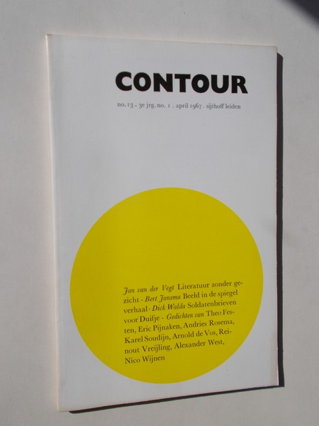 OVEREEM, JAN WILLEM (E.A. RED.), - Contour. Tweemaandelijks tijdschrift.