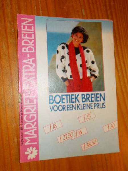 red. - Margriet extra breien. Boetiek breien voor een kleine prijs.