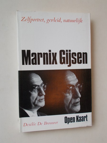 GIJSEN, MARNIX, - Zelfportret, gevleid, natuurlijk. Serie Open Kaart.