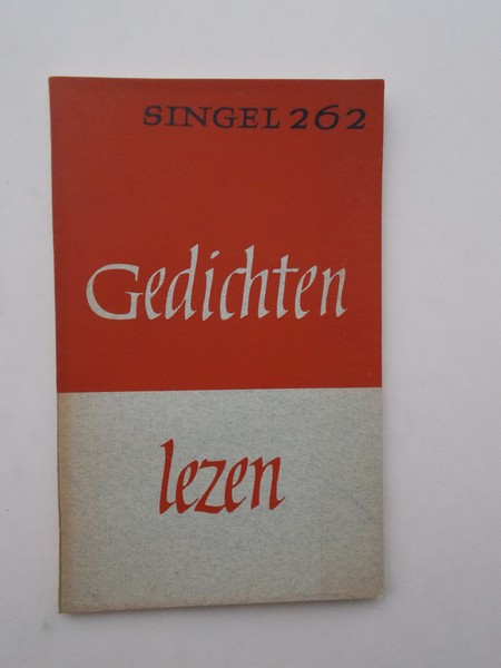 red. - Singel 262. Gedichten lezen.