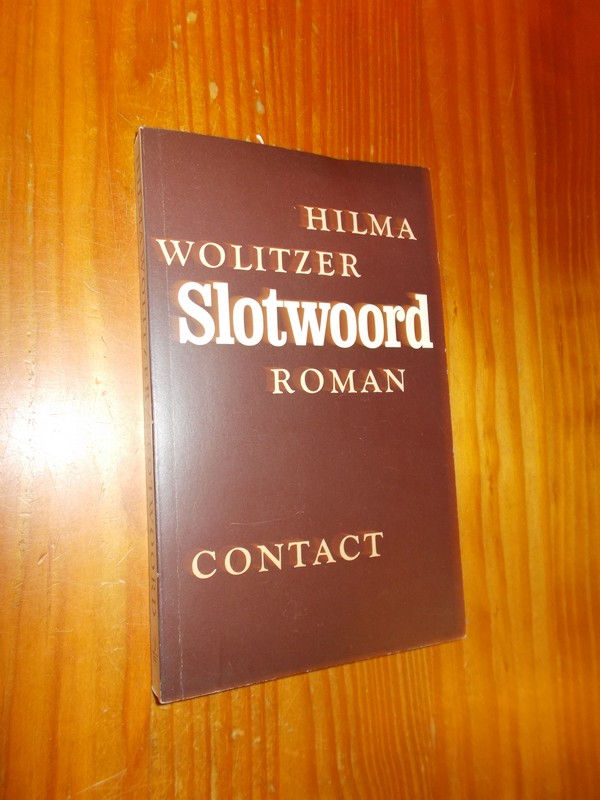 WOLITZER, HELMA, - Slotwoord.