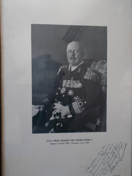 antique print (prent). - ZKH Prins Hendrik der Nederlanden. Geboren 19 april 1876. Overleden 3 juli 1934. Portret.