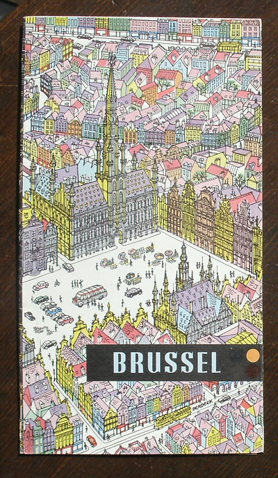 kaart. map. - Brussel.