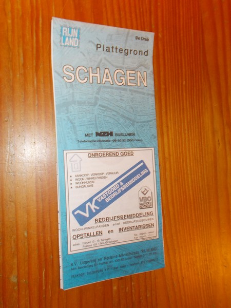 nn. - Plattegrond Schagen.