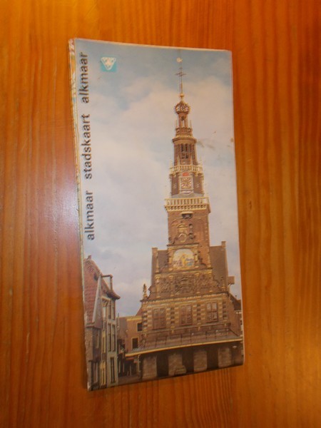 kaart. map. - Stadskaart van Alkmaar. Plattegrond.