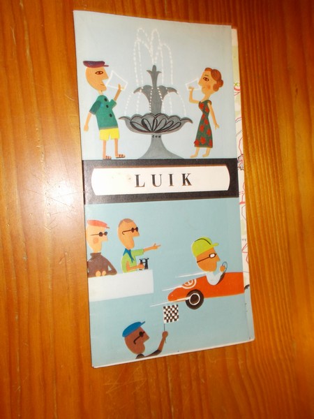 kaart. map. - Luik. Plattegrond.