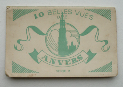 postcard. ansichtkaart. postkarte. - 10 belles vues de anvers (antwerpen).