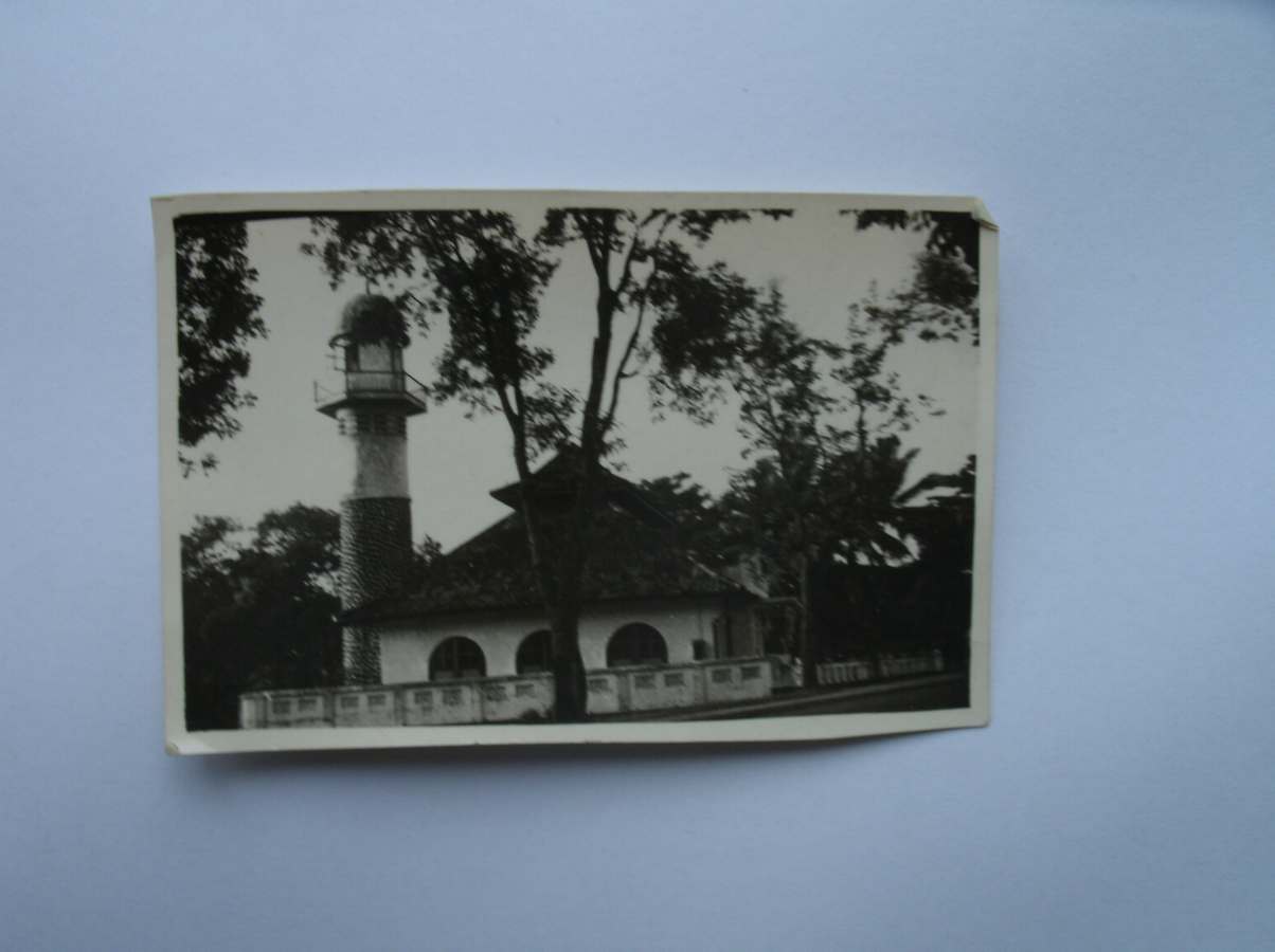 foto. photograph. - (Jakarta, Tjikini, Cikini). Batavia. Moskee. Mosque.