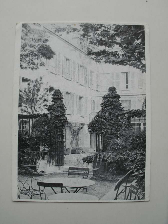 postcard. ansichtkaart. postkarte. - Reid Hall. The american university women`s centre. Paris.