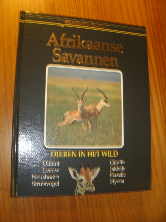 red. - Dieren in het wild. Afrikaanse Savannen.