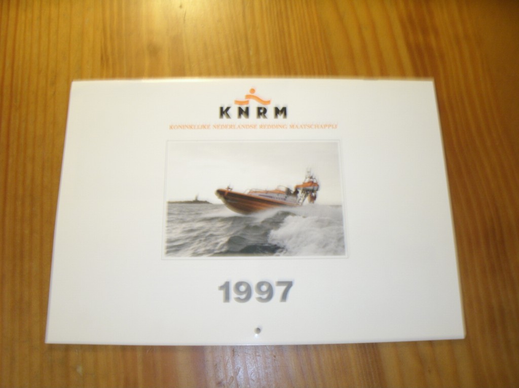 kalender. - KNRM. Koninklijke Nederlandse Redding Maatschappij.