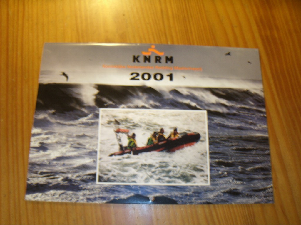 kalender. - KNRM. Koninklijke Nederlandse Redding Maatschappij.